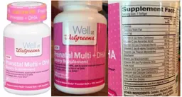 Label for Prenatal Multi + DHA