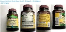 Label for Omega-3 + D3