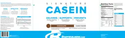 Label for Casein Chocolate