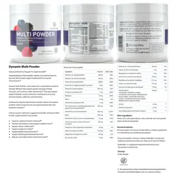 Label for Dynamic Multi Powder Berry