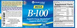Label for Mega B-100