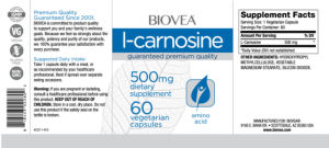 L-Carnosine 500 mg