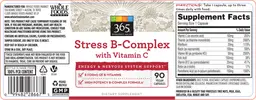 Label for Stress B-Complex with Vitamin C