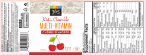 Kid's Chewable Multi-Vitamin Cherry Flav