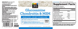 Glucosamine Chondroitin & MSM