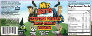 Wild Kratts Creature Power! Multi-vitami