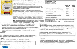 Glucosamine Chondroitin & MSM