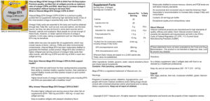 Mega EFA Omega-3 EPA & DHA 2,100 mg