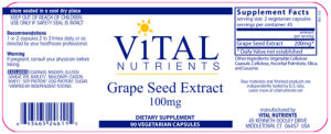 Grape Seed Extract 100 mg