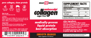 AminoSculpt Collagen Sugar-Free Smooth M