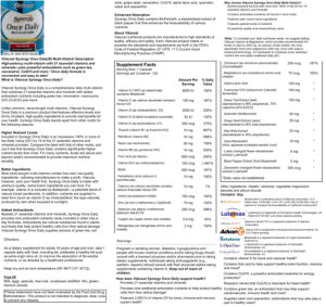 Once Daily Multi-Vitamin