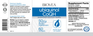 Ubiquinol CoQH 50 mg