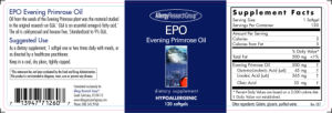 EPO Evening Primrose Oil