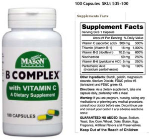 B Complex with Vitamin C