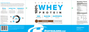 100% Whey Protein Chocolate
