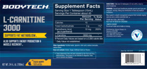L-Carnitine 3000 Peach Mango