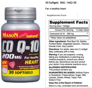 Co Q-10 200 mg