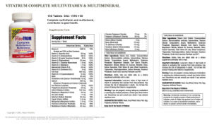 VitaTrum Complete Multivitamin & Multimi