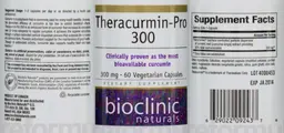 Label for Theracurmin-Pro 300