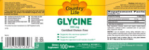 Glycine 500 mg
