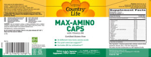 Max-Amino Caps with Vitamin B6