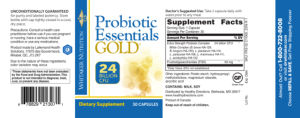 Probiotic Essentials GOLD 24 Billion CFU