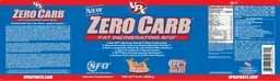 Label for Zero Carb Fat Incinerating SFO Graham Cracker