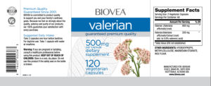 Valerian 500 mg