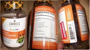 Toddler Honey Multivitamin