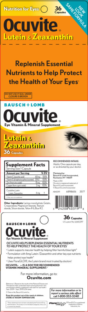 Ocuvite Lutein & Zeaxanthin