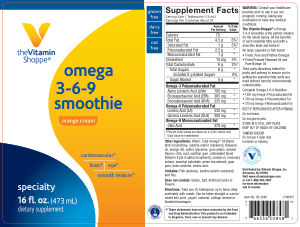 Omega 3-6-9 Smoothie Orange Cream