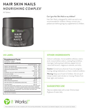 Hair Skin Nails Nourishing Complex