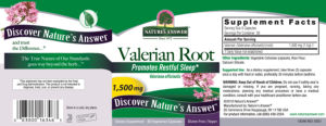 Valerian Root 1,500 mg