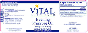 Evening Primrose Oil 500 mg