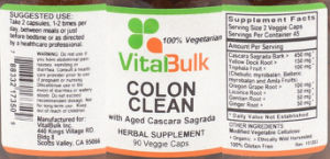 Colon Clean with Aged Cascara Sagrada