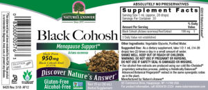 Black Cohosh Alcohol-Free