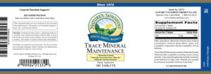 Trace Mineral Maintenance