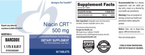 Niacin CRT 500 mg