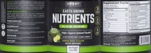 Earth Grown Nutrients Lemon Mint Flavor