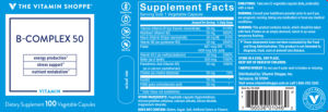 Label for B-Complex 50