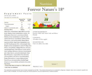 Forever Nature's 18