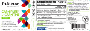 Carnipure L-Carnitine 500 mg