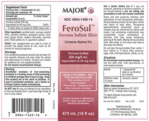 FeroSul 220 mg