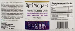 Label for OptiMega-3