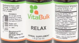 Label for Relax