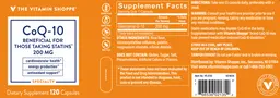 Label for CoQ-10 200 mg