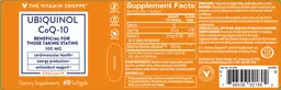 Label for Ubiquinol CoQ-10 100 mg