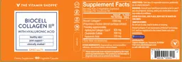 BioCell Collagen II with Hyaluronic Acid