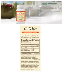 Label for CoQ10+