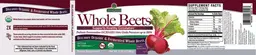 Label for Whole Beets Delicious Cherry Flavor